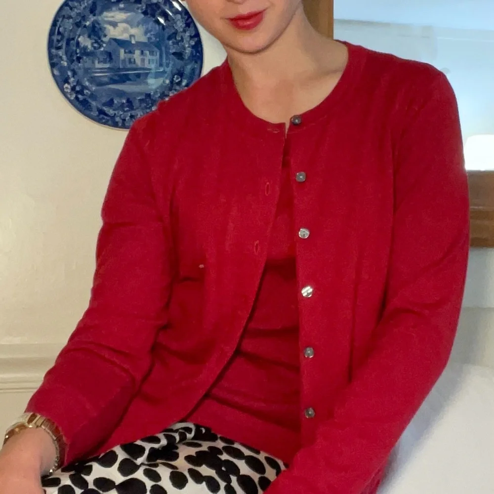 Raspberry Cardigan and Shell Set - Picture 7 of 14